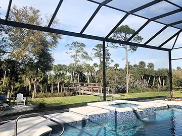 Mega view mansard pool enslosure - Ormond Beach